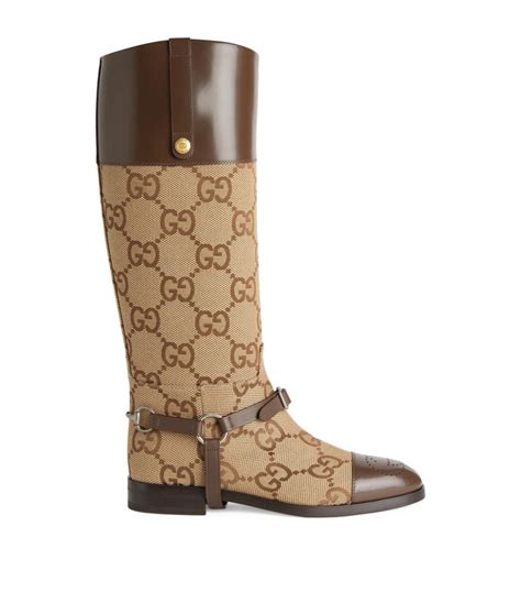 gucci ankle boots men's|Gucci monogram thigh high boots.